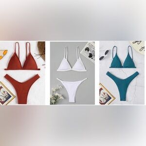 SHEIN Bikini Haul, 3 bikini sets(similar styles), all XL